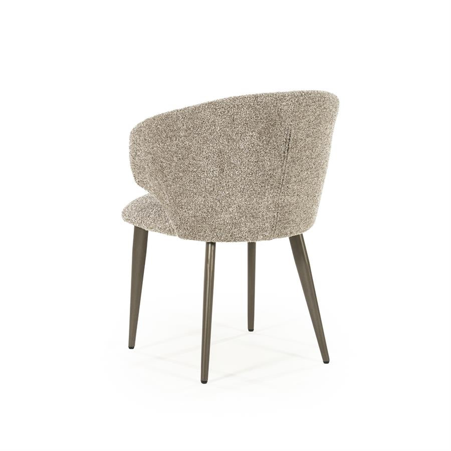 Mateo stóll taupe niata