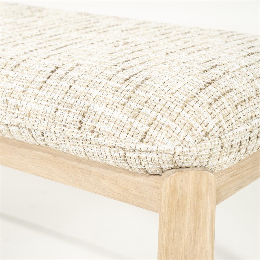Lottie bekkur beige Nori