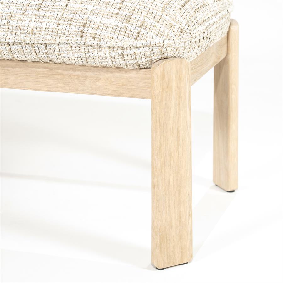 Lottie bekkur beige Nori
