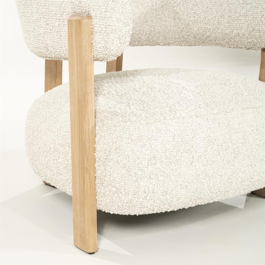 Lola hægindastóll beige hush