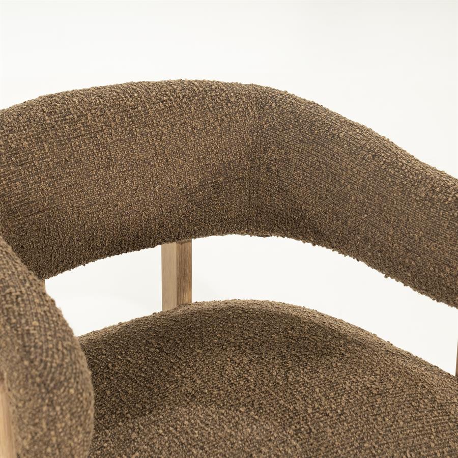 Lola hægindastóll brown hush