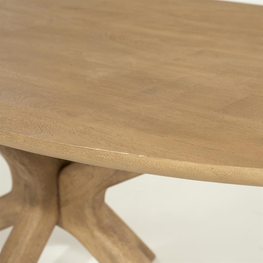Tycho borðstofuborð 160cm natural