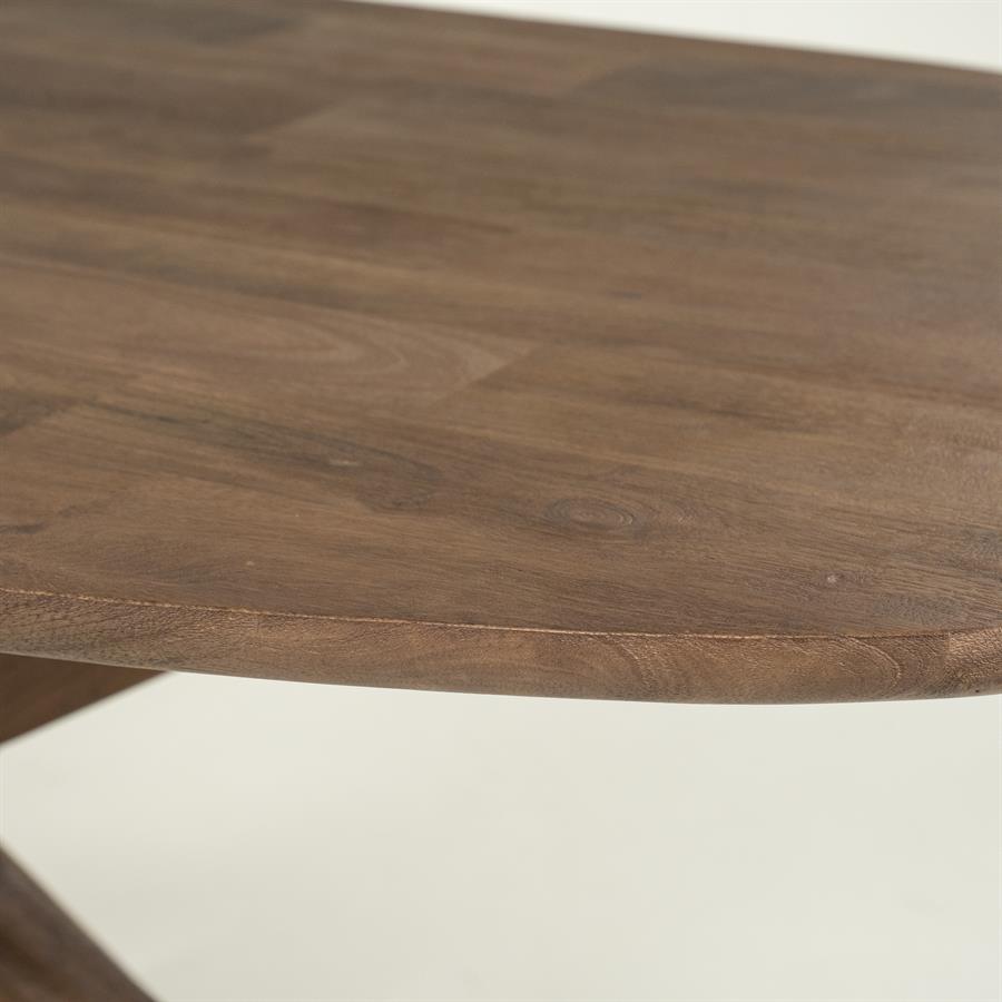 Tycho borðstofuborð 210cm light brown