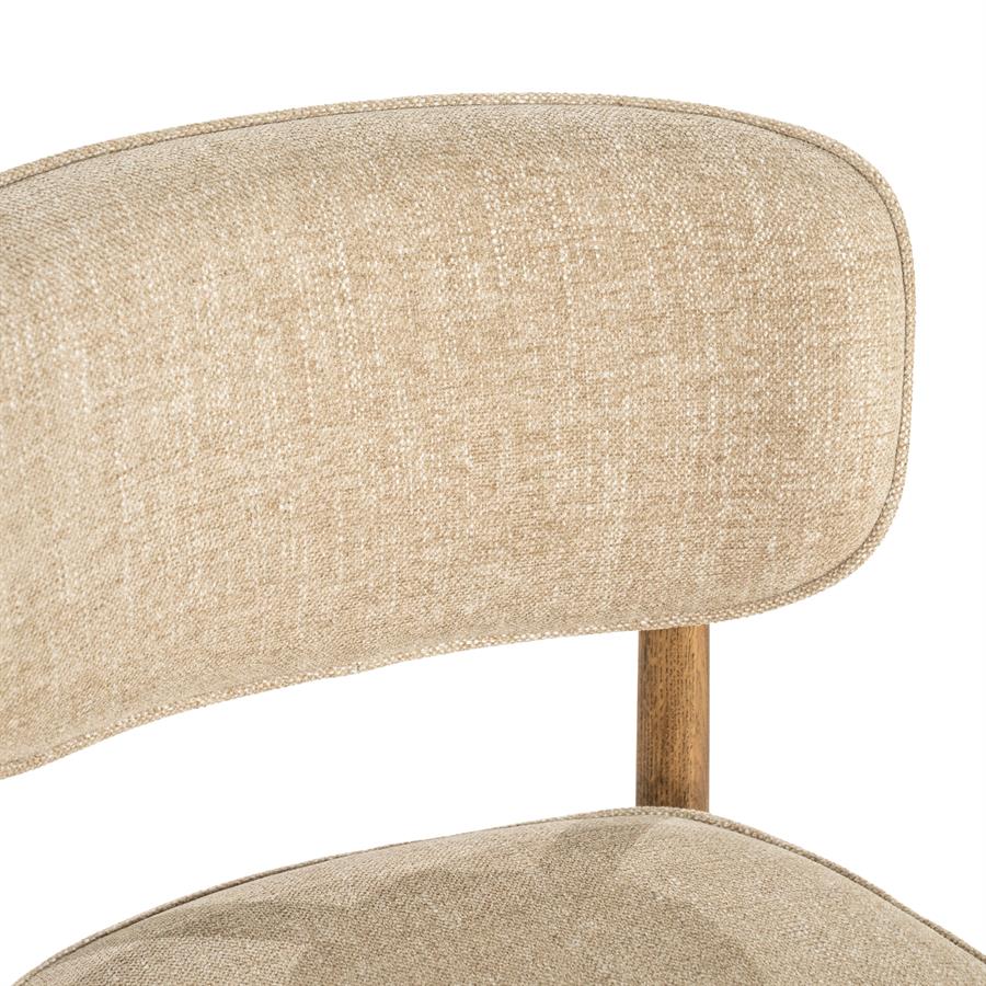 Rune stóll brown - taupe Serene