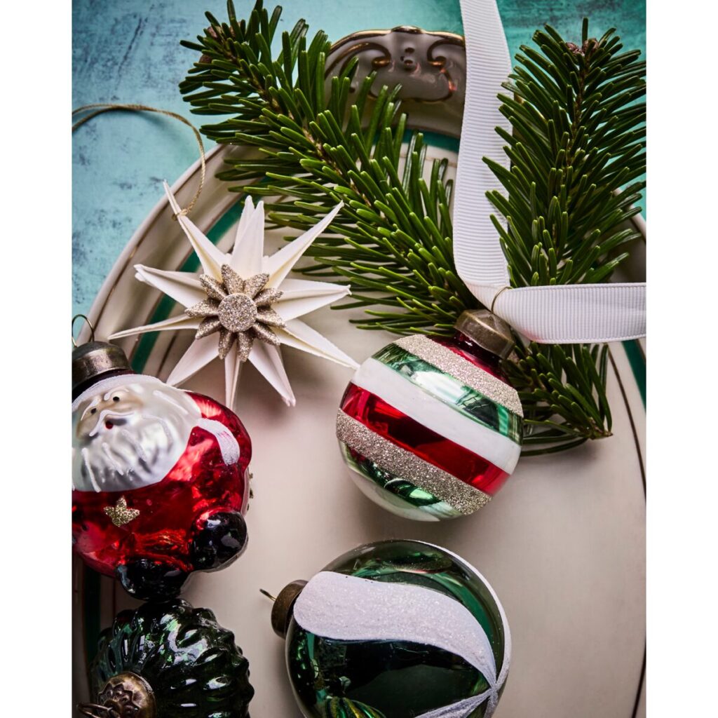 Happ jólakúlur 5cm 4stk