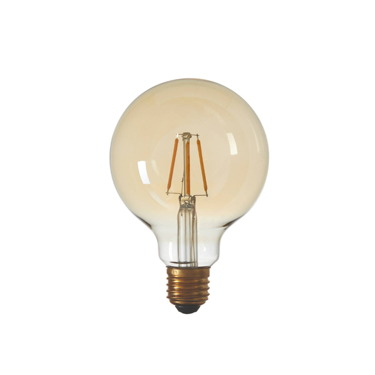 LED globe Ø9,5x13 cm amber