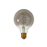 Deco LED globe Ø9,5x14 cm LIGHT 4Wsmoked E27 dimma