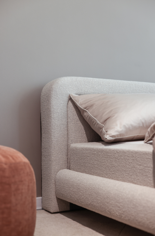 Natural Light rúm 90cm dýna - Beryl Rainy Day