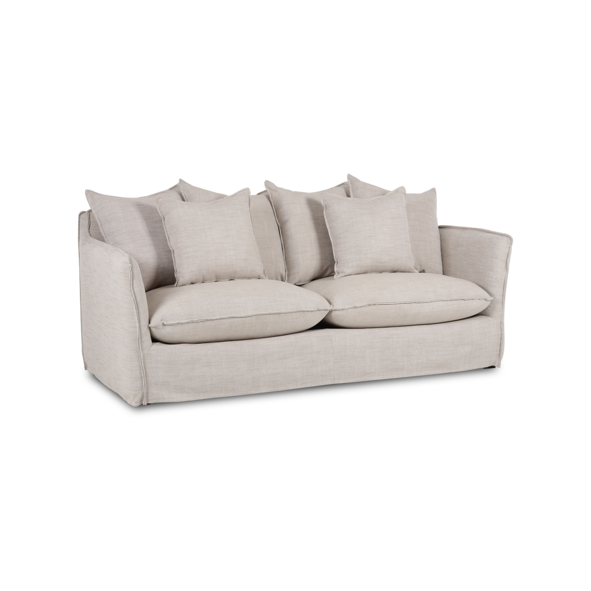 Aruba sófi 3s Lin Natural