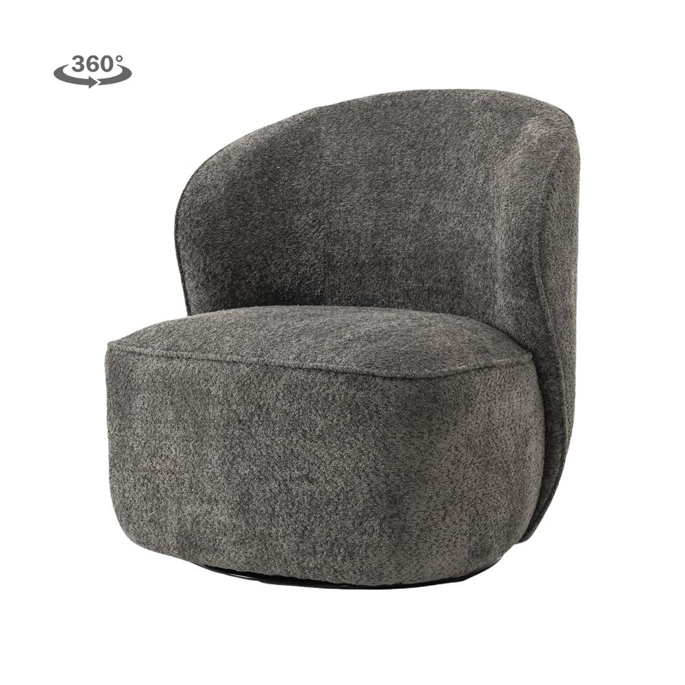 Belvi hægindastóll Dark grey