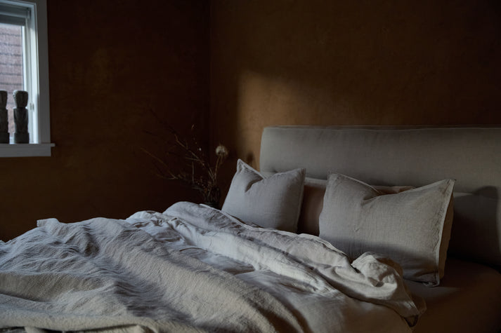 Rúmföt hör Smokey Latte 140x200cm