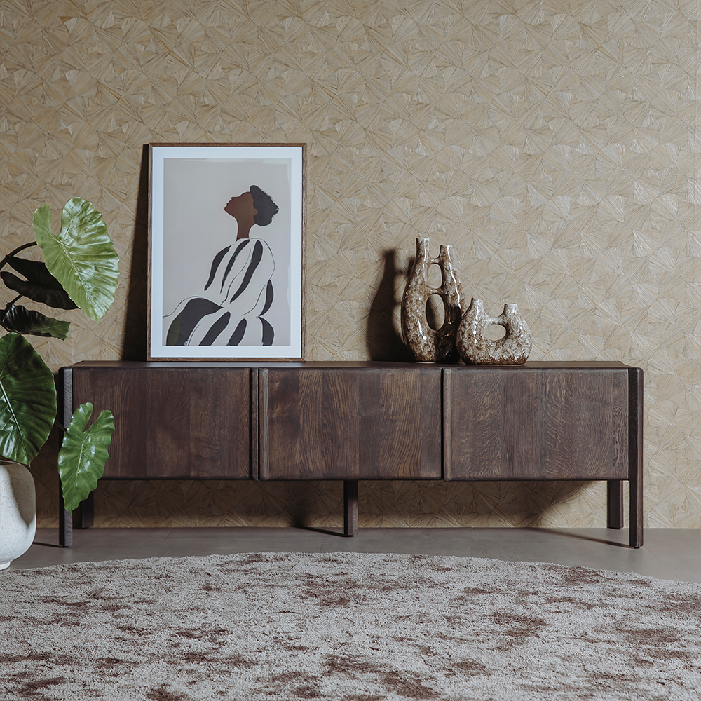 Amalfi Tv skenkur oak 180cm