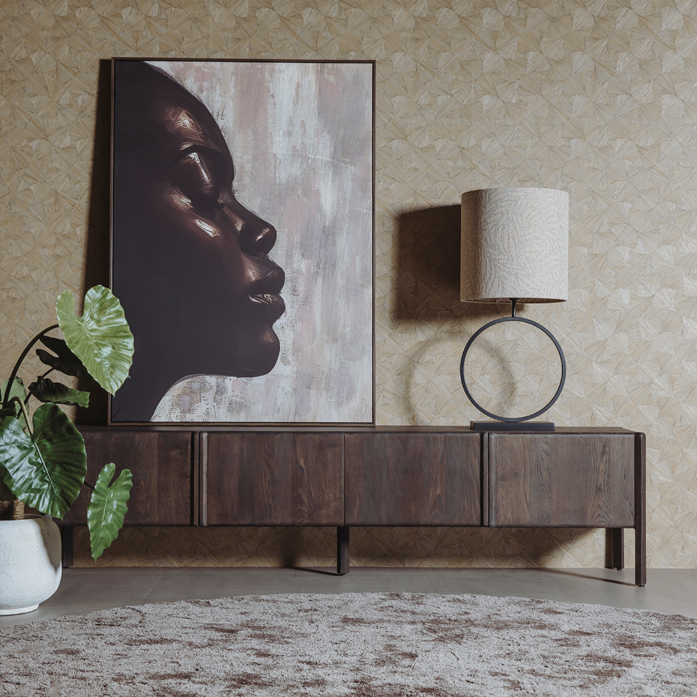 Amalfi Tv skenkur oak 220cm