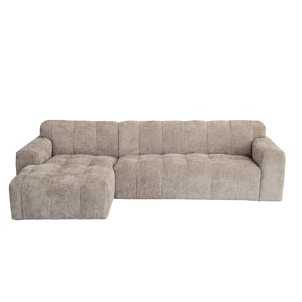 Austin sófi h/ tunga haga beige