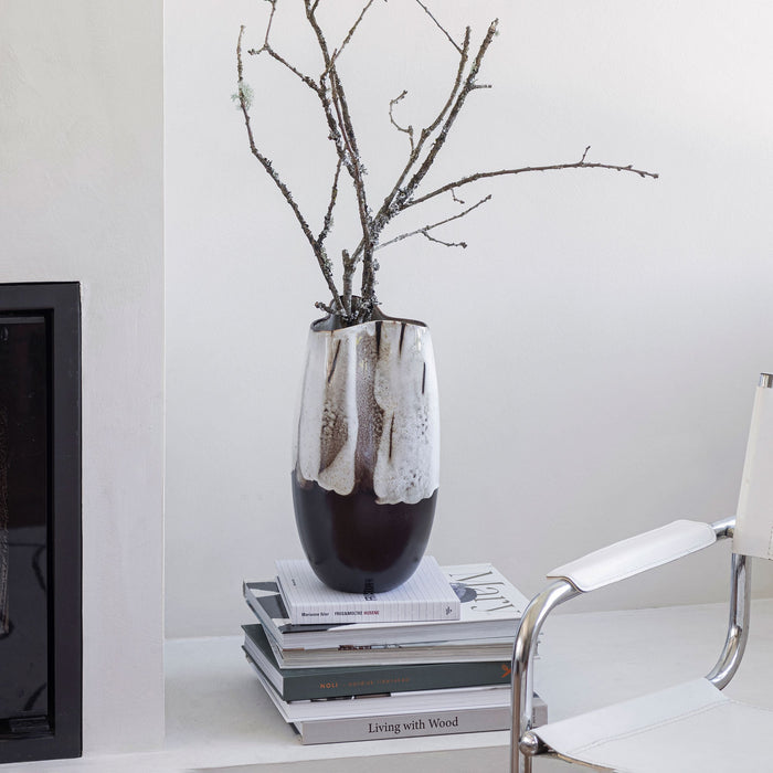 By hand vasi stór off-white