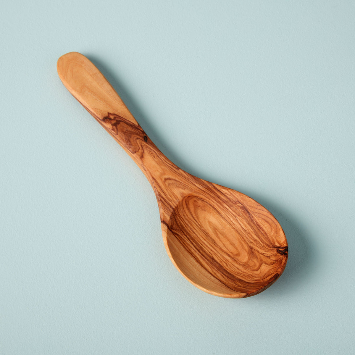 
            Olive Wood Serving Spoon