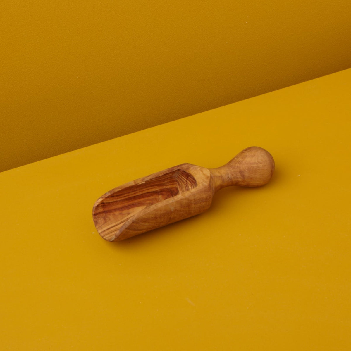 
            Olive Wood Serving Spoon