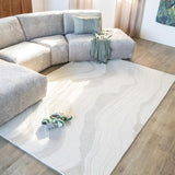Soil motta 160x230 cm off white