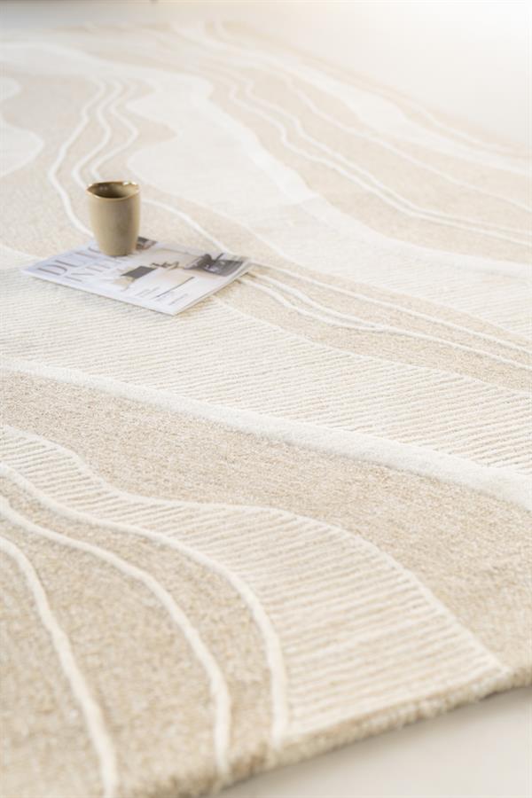 
            Soil motta 190x290 cm beige