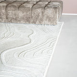 Soil motta 160x230 cm off white