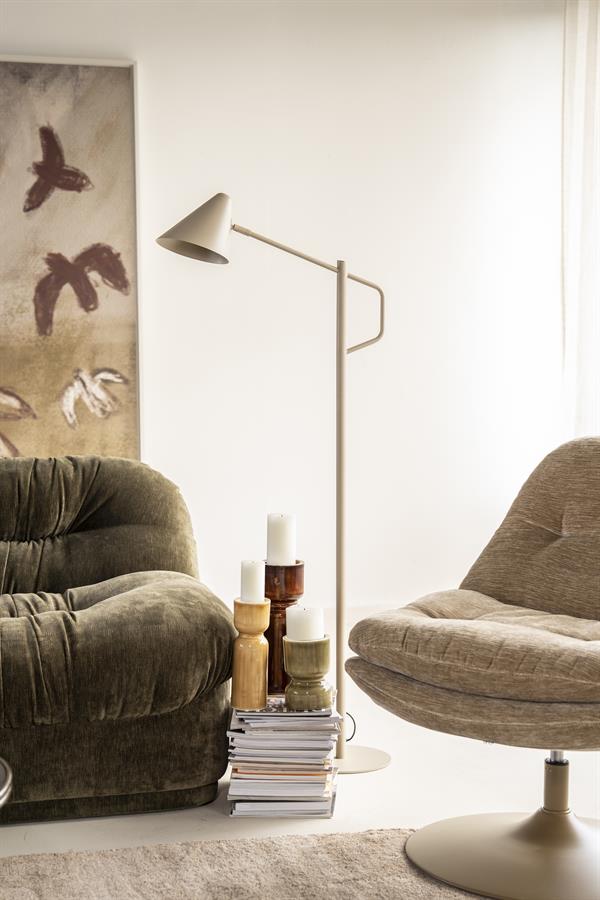 Capa gólflampi beige