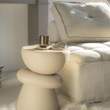 Kerun hliðarborð beige