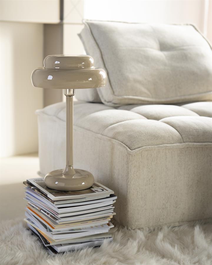 Pomm borðlampi beige