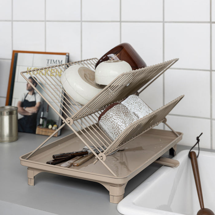 Dry-it uppþvottagrind sand