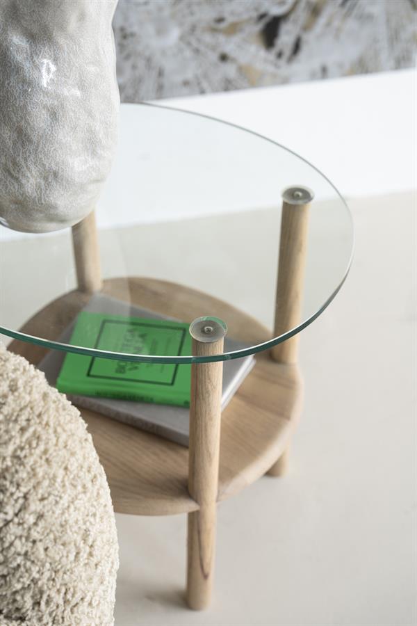 Cleo hliðarborð natural