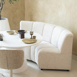 Esther bekkur round colorado beige