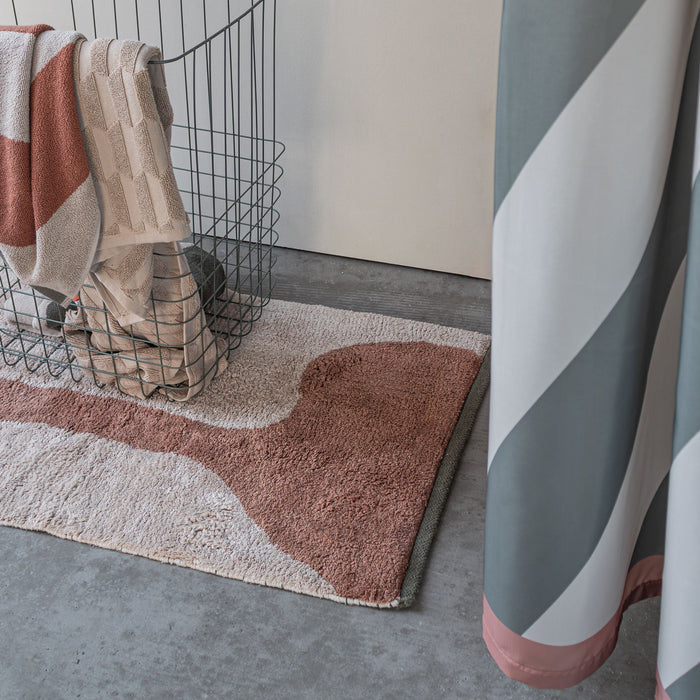 Diagonal sturtuhengi ljósblátt