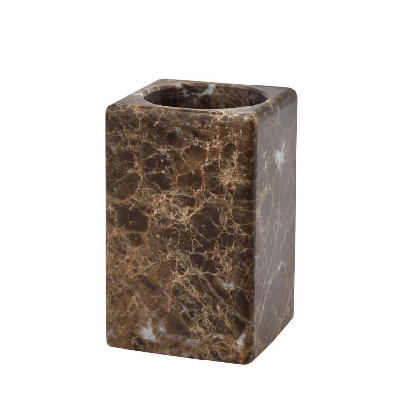 Hammam tannburstaglas brown