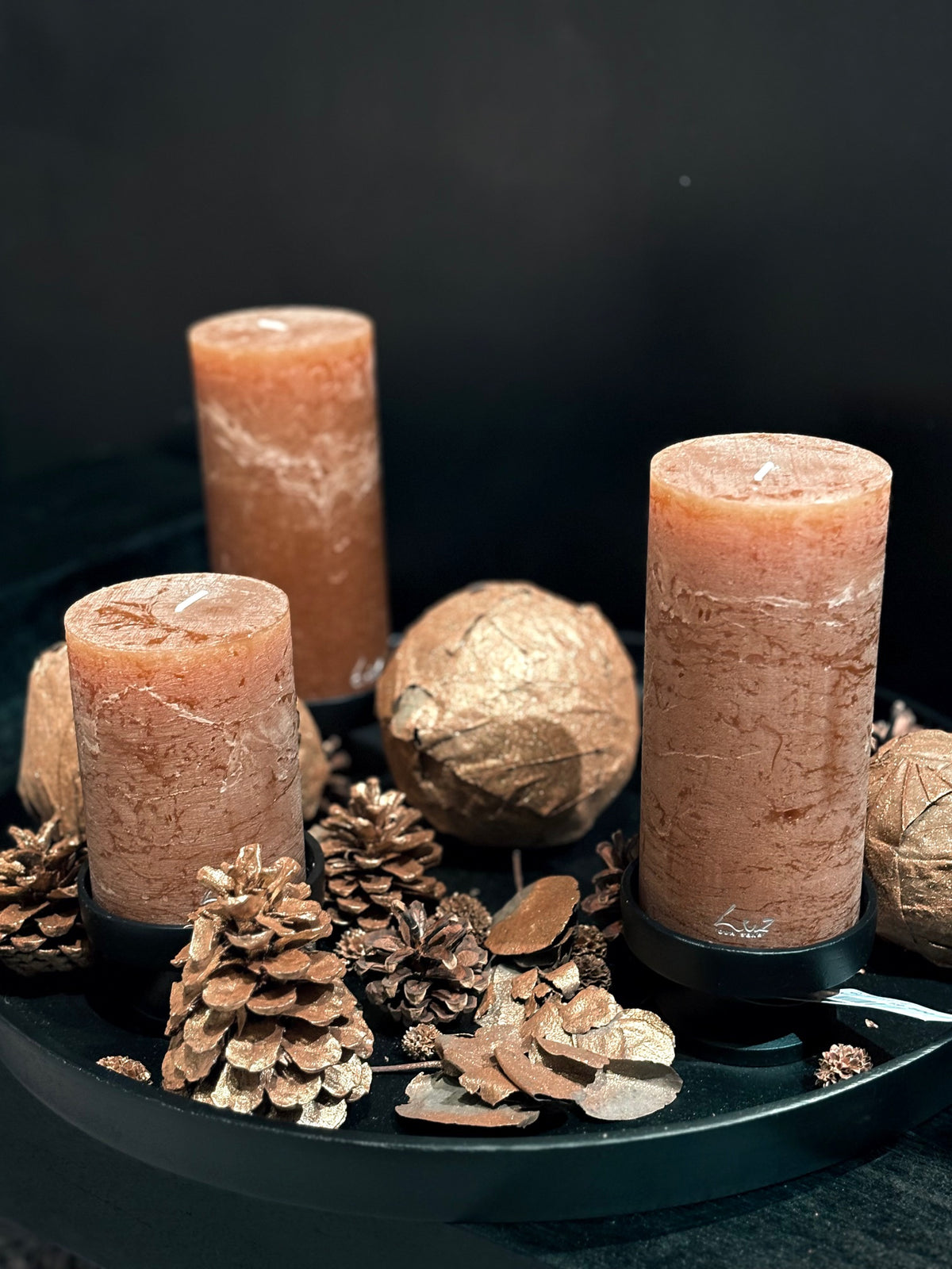 Aðventustjaki black 40cm