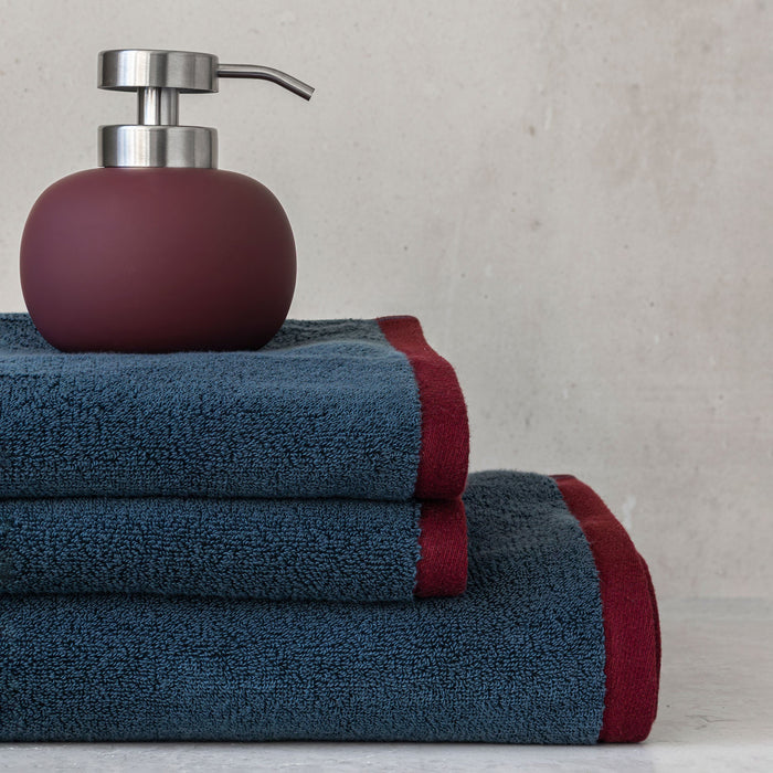 Soft handklæði 50x90 midnight blue