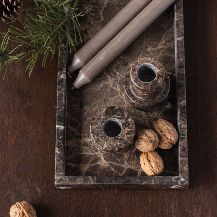 Marble bakki minni brown