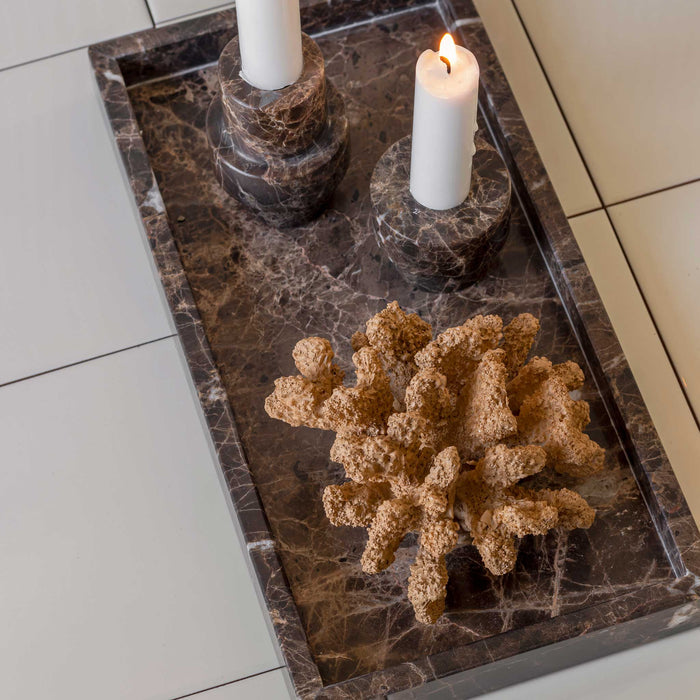 Marble bakki minni brown