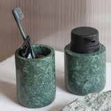Marble tannburstaglas dark forest