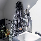 MOROCCO Towel 50 x 90 cm, black/white