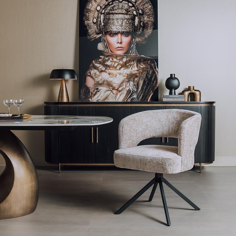 Mura stóll haga beige