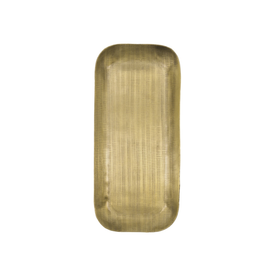 Plato bakki gylltur mið