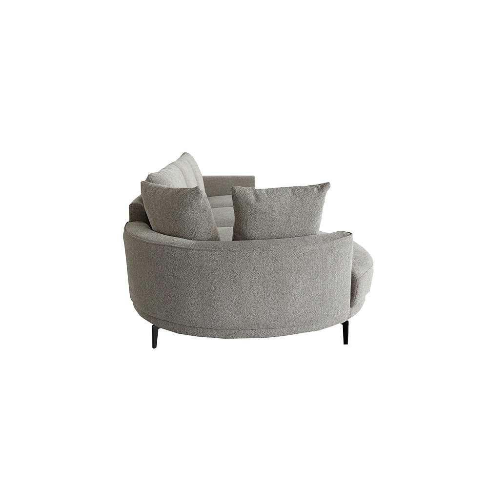 Prescot sófi v/ tunga Sahara espresso