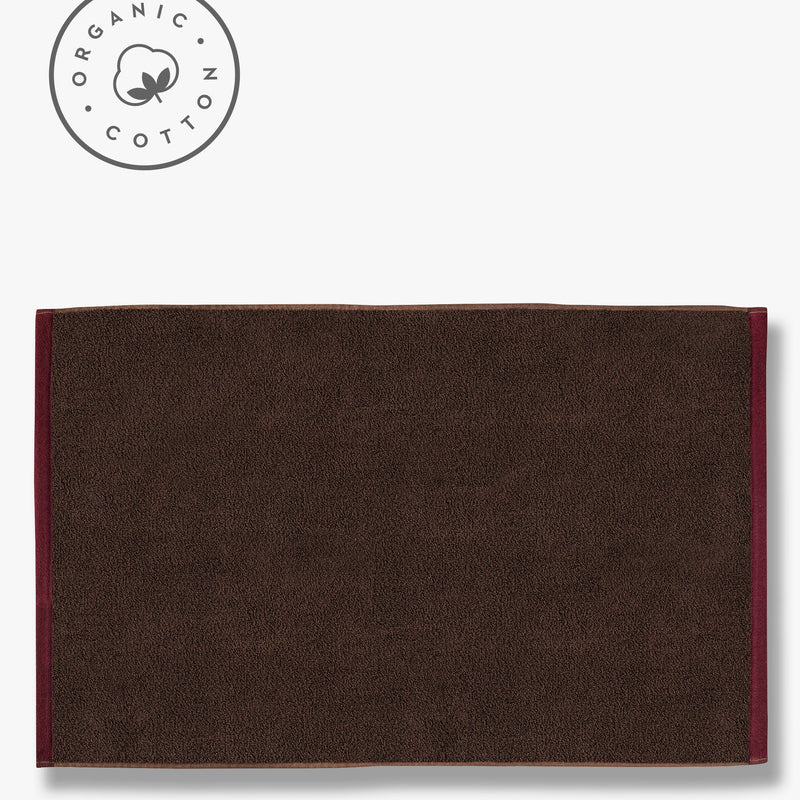 Soft baðmotta brown/sand