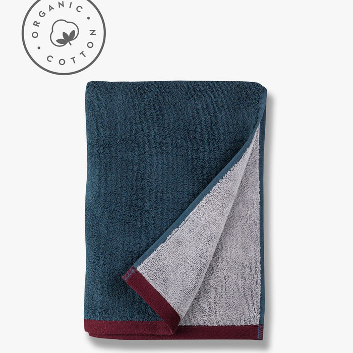 Soft handklæði 70x133 midnight blue