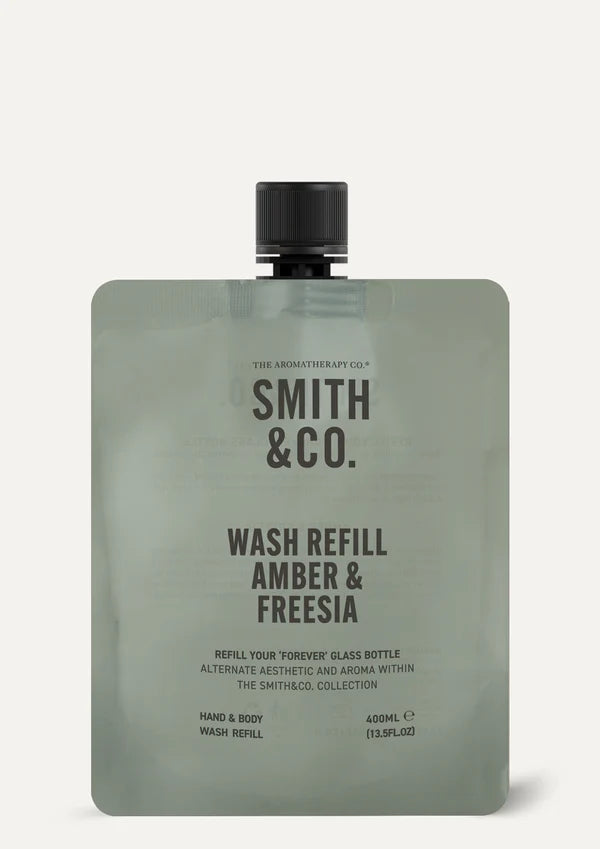 Áfylling á  Hand & Body Wash - Amber & Freesia