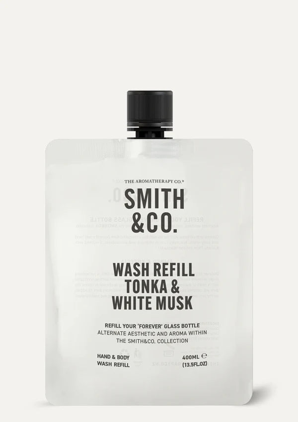 Áfylling á Hand & Body Wash - Tonka & White Musk