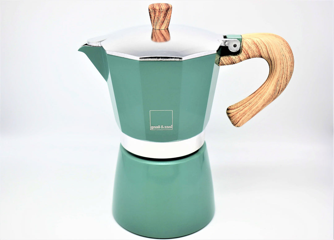 Mokkakanna 6 bollar græn