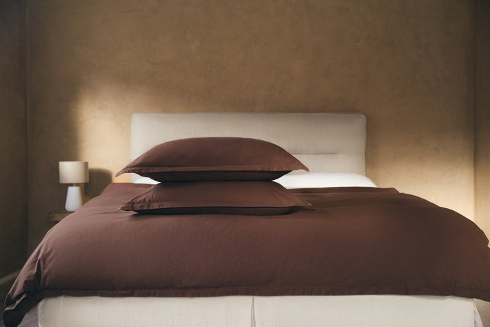 Rúmföt bómull chocolate 200x200cm
