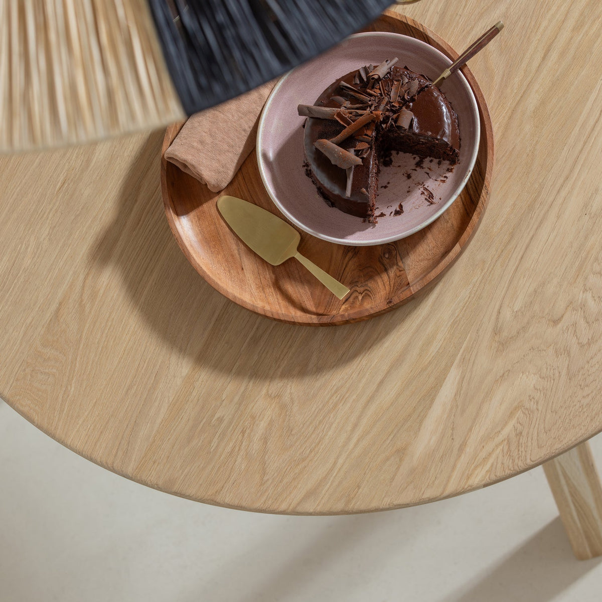 Yuki bakki kringlóttur natural