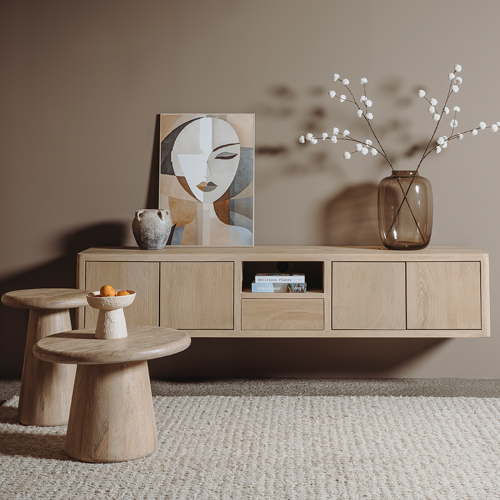Tenna Tv skenkur natural 200cm