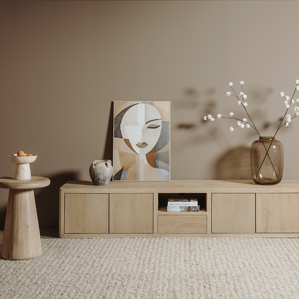 Tenna Tv skenkur natural 200cm